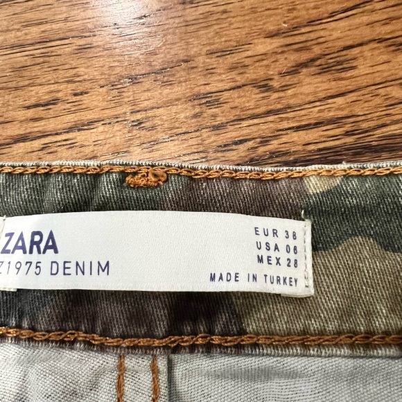 Zara wide leg camo pants - Picture 2 of 3